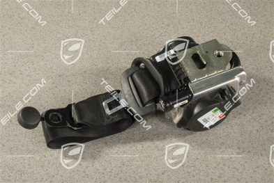 Safety seat belt, Black, L=R