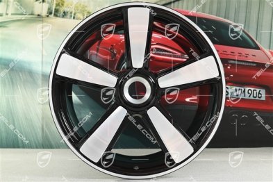 21" Sport Classic Felge, 12J x 21 ET63, schwarz hochglanz