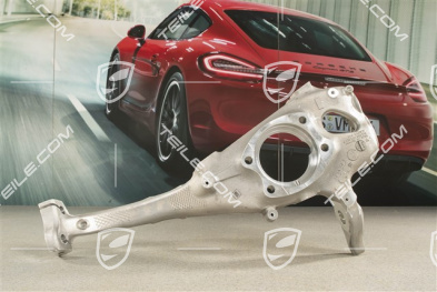 Front suspension steering knuckle / hub carrier, L
