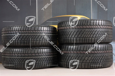 19" Panamera TURBO II Winterräder Satz, Felgen 9J x 19 ET60 + 10J x 19 ET61 + Continental Winterreifen 255/45 R19+285/40 R19, RDK-Sensoren