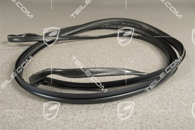 Gasket for hardtop rear window