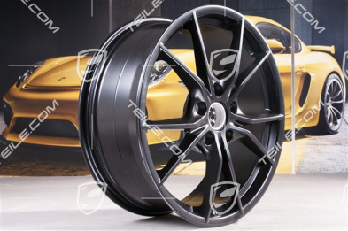 20-inch wheel rim Carrera S IV, 8J x 20 ET57, black satin-matt