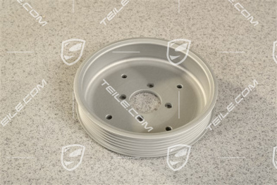 Coolant / water pump pulley 2,9L / 3,0L, 4 screw mount
