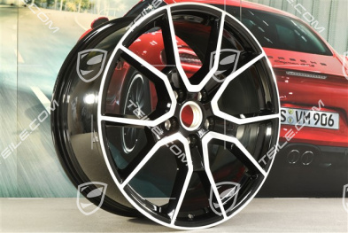 21-inch Rim Sport Turismo GTS / RS Spyder Design, 9,5J x 21 ET60, in black