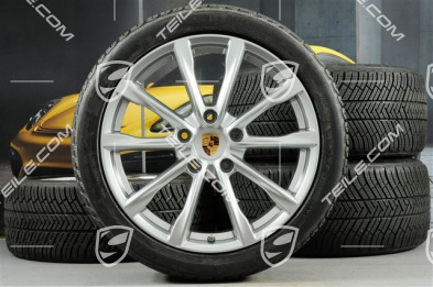 19-inch Boxster S winter wheels set, rims 8J x 19 ET57 + 10J x 19 ET45 + NEW Michelin Pilot Alpin 4 winter tires 235/40 R19 +265/40 R19