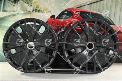 20" Felgensatz Turbo S Aero Design, 9J x 20 ET54 + 11J x 20 ET60, in Anthrazitgrau