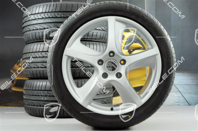 20" Komplet kół letnich Cayenne SportTechno, felgi przód 9"+ tył 9", nowe opony Bridgestone Dueler 275/40 R20, bez czujników RDK
