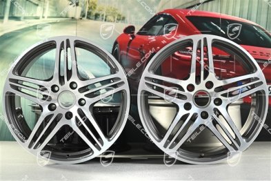 19" TURBO I Felgensatz, vorne 8J x 19 ET57+ hinten 9,5J x 19 ET46