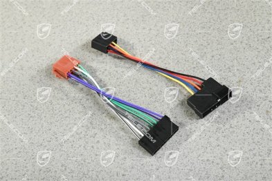 Kostka / złącze ISO DIN przejściówka adapter do radia samochodowego Porsche Classic