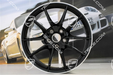 20" komplet felg Carrera S III, 8J x 20 ET57 + 9,5J x 20 ET45, czarny