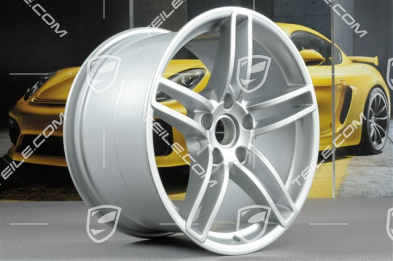 19" Felga Carrera, 11J x 19 ET48, Brilliantsilber