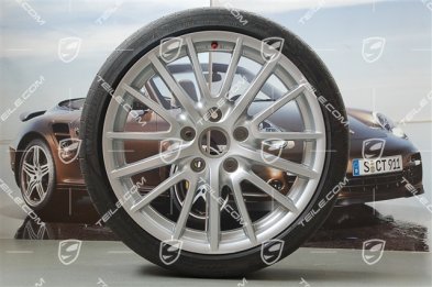 19" Komplet kół letnich SportDesign, felgi 8J x 19 ET57 + 11J x 19 ET 51 + NOWE opony letnie 235/35 ZR 19 + 305/30 ZR 19