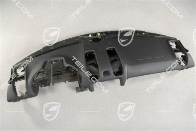 Dashboard, upper part, Leather black