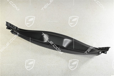 Blende Schlossträger / Schlossabdeckung, Schwarz