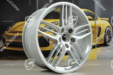20" Komplet felg Sport Design, 8,5 x 20 ET51 + 11J x 20 ET52, srebrny brylantowy