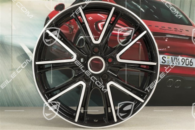 20-inch wheel rim Exclusive Design, 9,5J x 20 ET71, for winter use, black high gloss