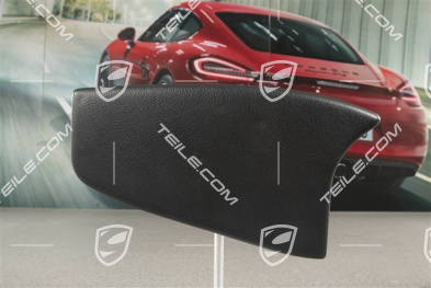 Coupe/ Targa, Osłona boczna tunelu środkowego, skóropodobna, czarna, R