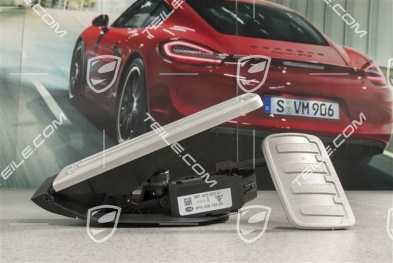 Nakładki na pedały, aluminium, skrzynia PDK, RHD