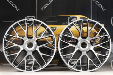 20" Turbo S Felgensatz, Zentralverschluss, 9J x 20 ET51 + 11,5J x 20 ET56
