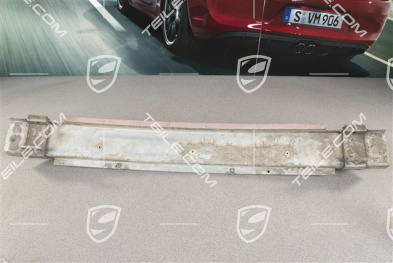 Bumper rear, damaged