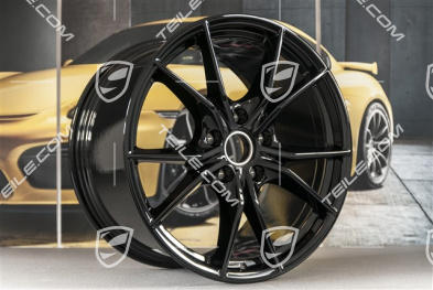 20" Felga Carrera S (IV), 11,5J x 20 ET76, czarny wysoki połysk