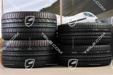 20" Sommerräder Satz 911 Turbo III, Felgen 8,5J x 20 ET51 + 11J x 20 ET52 + Sommerreifen 245/35 ZR20 + 305/30 ZR20, mit RDK-Sensoren