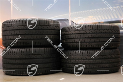 20" Koła letnie komplet RS Spyder, felgi przednie 9,5J x 20 ET65 + tylne 11J x 20 ET68 + opony letnie Pirelli PZero 255/40 ZR20 + 295/35 ZR20, z czujn