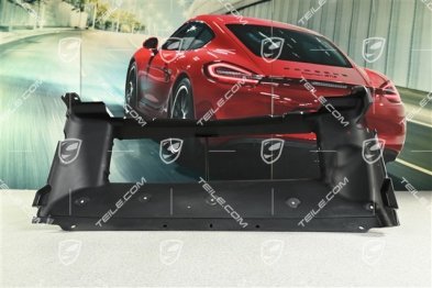 Prowadnica powietrza, środkowa, Panamera Hybrid bez aktywnego tempomatu