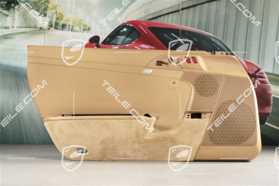 Türverkleidung, Coupé/Targa, ASK Klangpaket, Kunstleder, Sandbeige, L