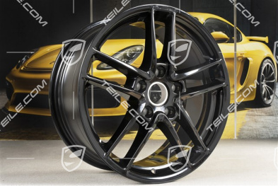 19'' Felge Panamera Turbo II, 9J x 19 ET 60, schwarz hochglanz