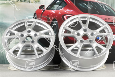 17" Komplet felg Boxster II, 6,5J x 17 ET55 + 8J x 17 ET40