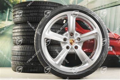 20" Sommerräder Satz SportTechno, Felgen 9J x 20 ET51 + 11,5J x 20 ET48, Sommerreifen 245/35 ZR20 + 305/30 ZR20, ohne RDK-Sensoren