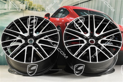 21-inch "911 Turbo 5 Design", alloy wheels set, 9,5J x 21 ET27 + 10J x 21 ET19