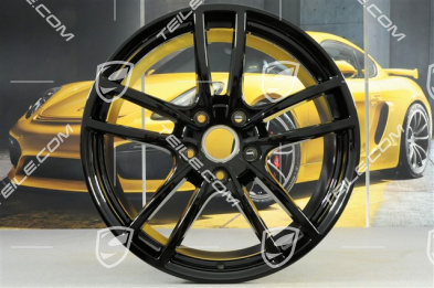 20-inch wheel rim, Cayenne Sport, 10,5J x 20 ET64, black high gloss