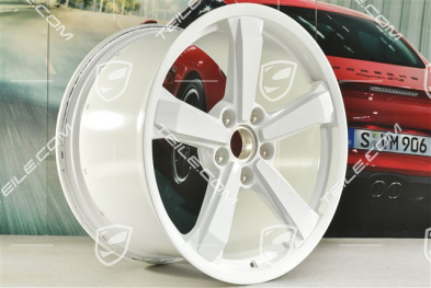 19+20" wheel rim set Dakar, rims: front 8J x 19 ET38 + rear 11,5J x 20 ET68, white