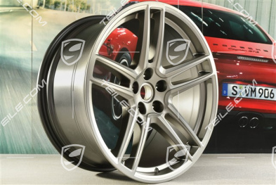 20" wheel "Macan Turbo", 10J x 20 ET19, BORBET, platinum satin matt