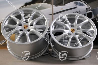 18-inch GT3 2004 (MK2) wheel set, 8,5J x 18 ET40 + 11J x 18 ET63