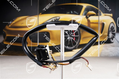 Seat heater switch, Satin black