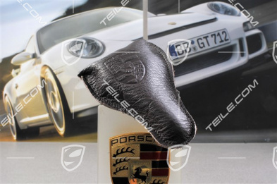 Tyre pressure gauge Porsche Classic, with leather case