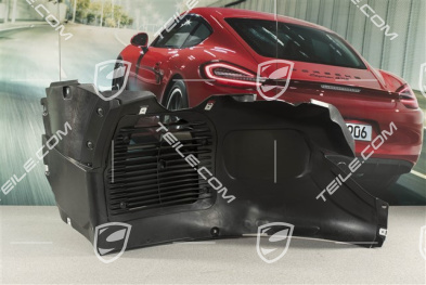 Spyder, Front wheel housing liner, front part with grille, R