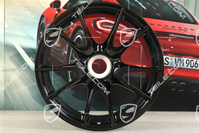 19-inch GT3 wheel, central locking, 12J x 19 ET63, black