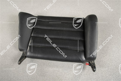 Back seat backrest, Cabrio, Leatherette, Black, R