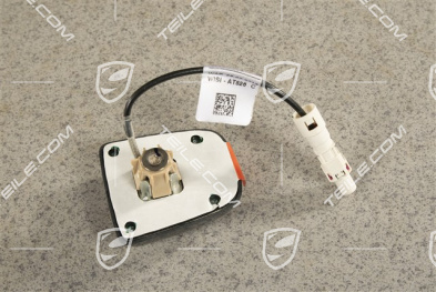 Antenne GPS, achatgrau metallic