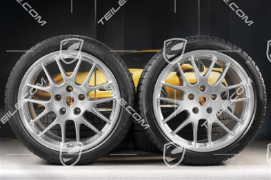 20" RS Spyder Winterräder Satz, Felgen 9,5J x 20 ET65 + 10,5J x 20 ET65 + Pirelli Winterreifen 255/40 R20 + 285/35 R20, mit RDK Sensoren