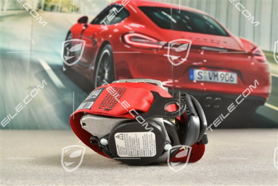 Seat belt, front, Guards Red, L