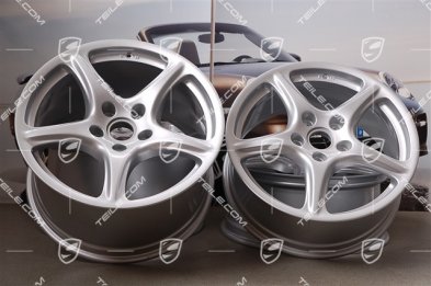 19" Felgensatz Carrera Classic, 8J x 19 ET57 + 11J x 19 ET51