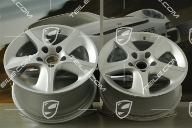 18-inch SportTechno wheel set, 8J x 18 ET50 + 10J x 18 ET47
