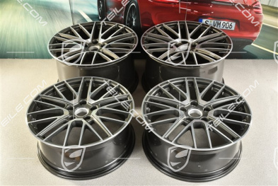 20+21-inch wheel rim set Turbo V, rims: front 8,5J x 20 ET50 + rear 11,5J x 21 ET67