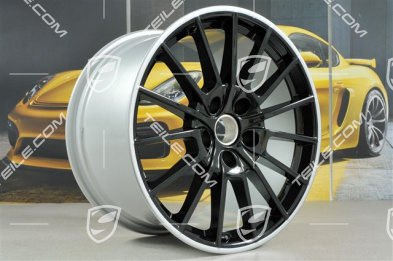 20" Felga Panamera Sport, 11,5J x 20 ET63, ramiona felgi czarny wysoki połysk