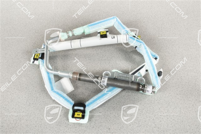 Curtain airbag unit, top (roof lining), L